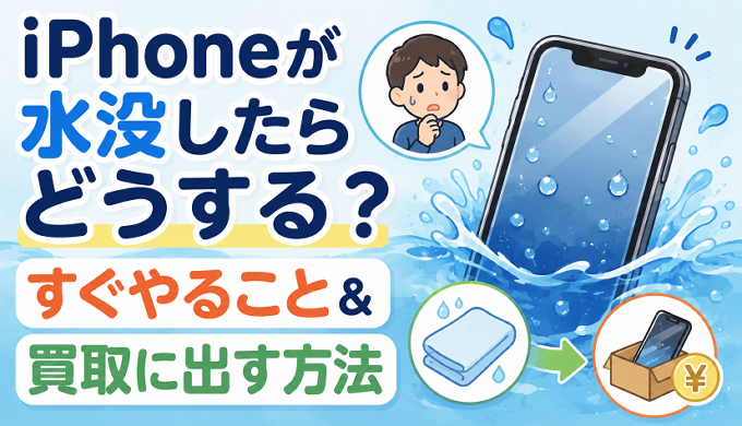サムネ画像「iPhone水没したらどうする？」