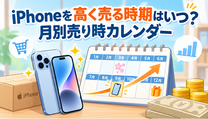 サムネ画像「iphone 高く売る時期」